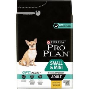 purina-pro-plan-small-&-mini-adult-s-optidigest-suha-hrana-za-kucheta-v-zryala-vazrast-ot-drebni-i-mini-porodi-s-chuvstvitelno-hranosmilane-s-vkus-na-pile-3kg