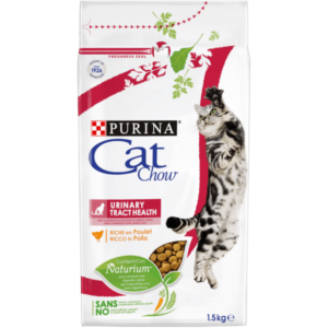 Храна за котки PURINA® CAT CHOW® Cat, Urinary Tract Health с Naturium™, с пиле 4