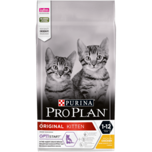 Суха храна за котета PURINA® PRO PLAN® ORIGINAL KITTEN до 12м с пиле ф 4