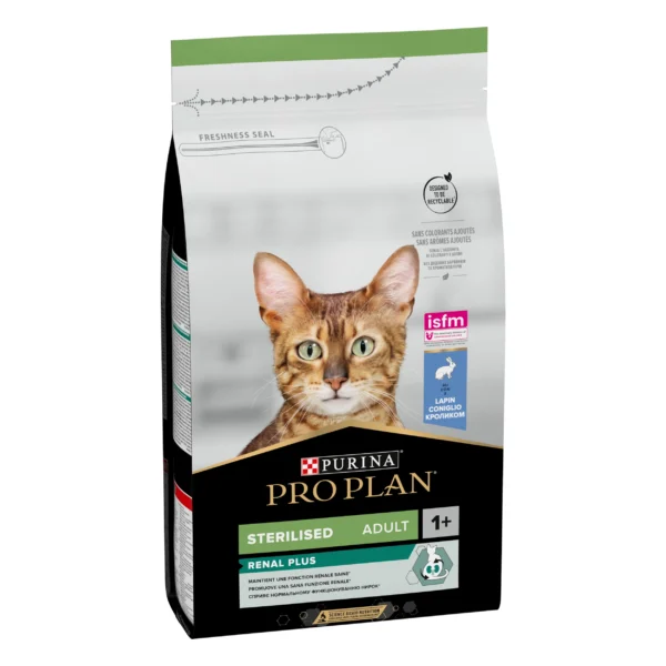 PURINA PRO PLAN STERILISED, за кастрирани котки в зряла възраст, със заек