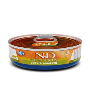 N&D Pumpkin Cat Duck котешка храна без зърно в консерва
