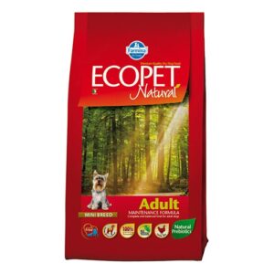 Ecopet Natural Mini Adult екструдирана храна за кучета от малки породи