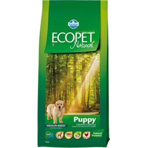 Ecopet Natural Puppy гранули за кученца от всички породи