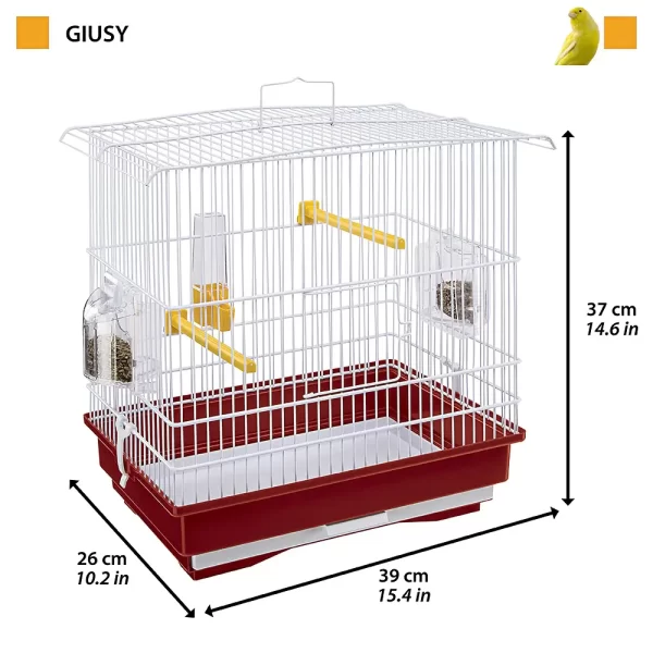 Giusy клетка за канарчета и други малки птици 1