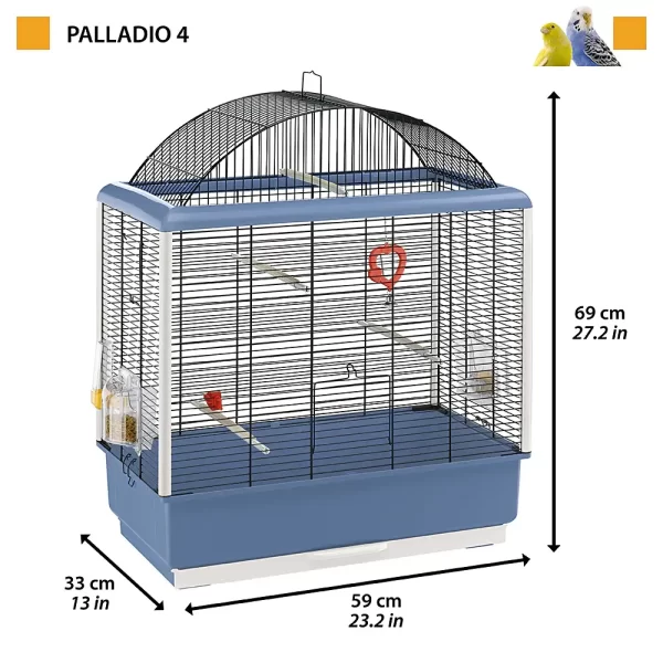 Palladio 4 клетка за малки птици 1