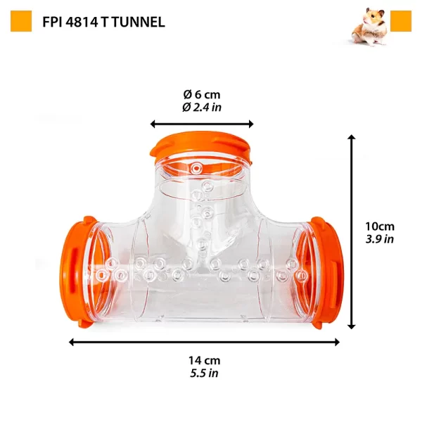 Ferplast T-Tunnel модулен тунел за гризачи 1