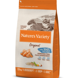 Nature's-Variety-Original-Sterilized-Salmon-granuli-za-kastrirani-kotki
