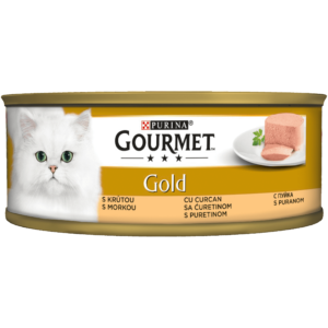 Purina Gourmet Gold Пуйка, пастет за котки в зряла възраст