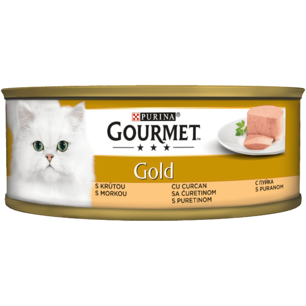 Purina Gourmet Gold Пуйка, пастет за котки в зряла възраст