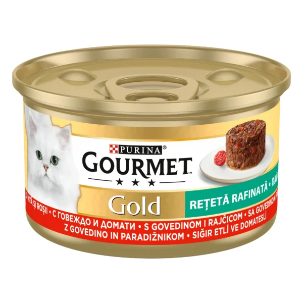 Purina Gourmet Gold Двойно удоволствие с говеждо и домати