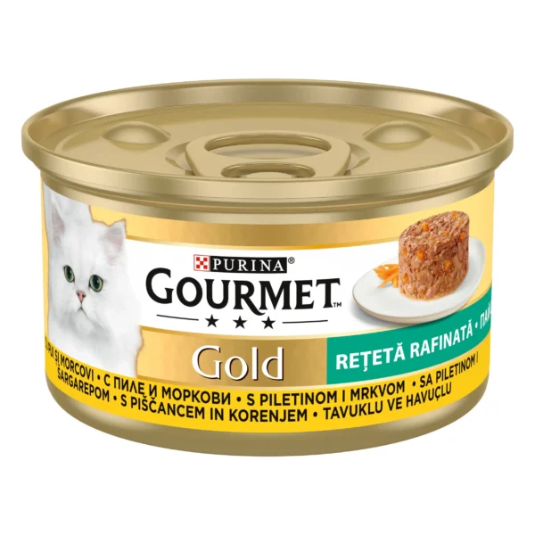 Purina Gourmet Gold Пай Двойно удоволствие с пиле и морков