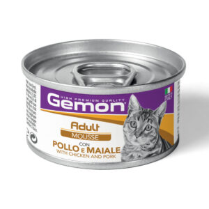 Gemon Cat Adult Chicken and Pork мус за котки
