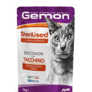 Gemon Sterilised Cat Tachino хапки в пауч за котки