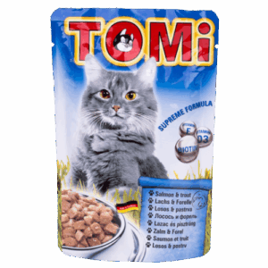 Tomi Cat Salmon and Trout vkusen pauch za kotka