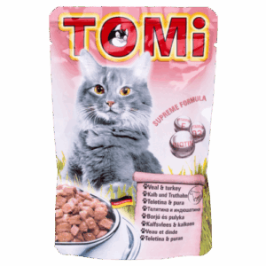 Tomi Cat Veal and Turkey pauch za kotka
