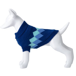 Freedog-Rhombus-Blue-pulover-za-kuche