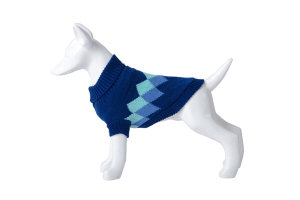 Freedog-Rhombus-Blue-pulover-za-kuche