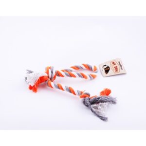Играчка от памучно въже с възел 40см