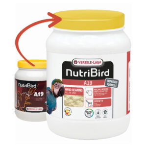 NutriBird A19 за растящи големи папагали