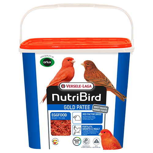 NutriBird Gold Patee Red яйчна храна за червени канари - Image 3