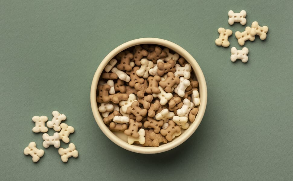 кучетата суха храна за