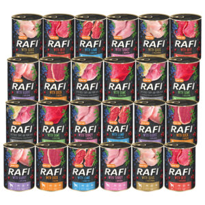 Rafi Ultra Dog Pack konservi s razlichen vkus