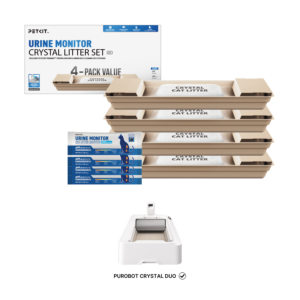 crystal litter set