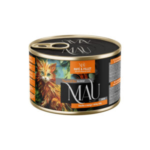 Mau kitten pate and fillet манго, патица и шипки