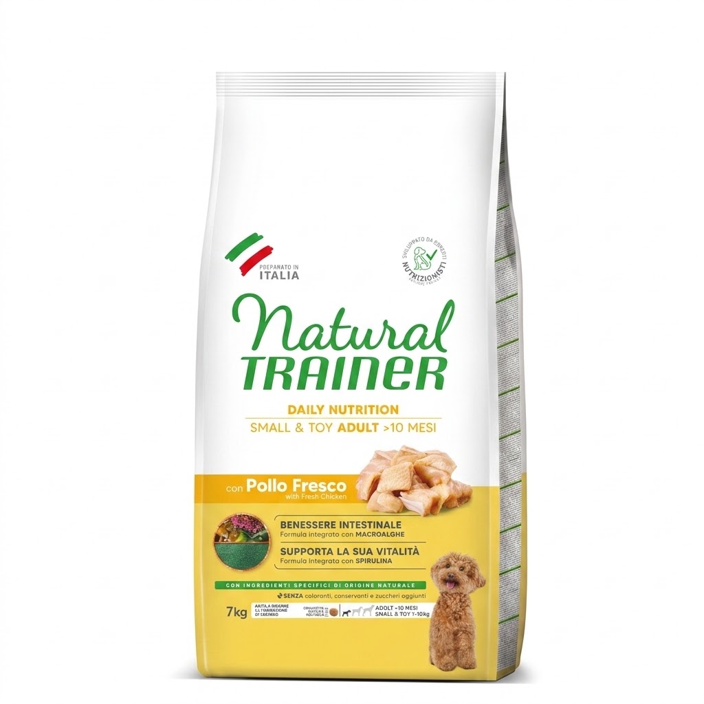 Naturat Trainer Small & Toy с прясно пиле