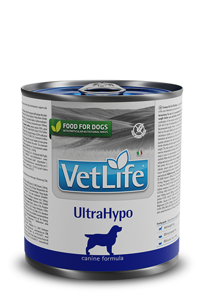 Vet Life Adult Dog UltraHypo Can 300g