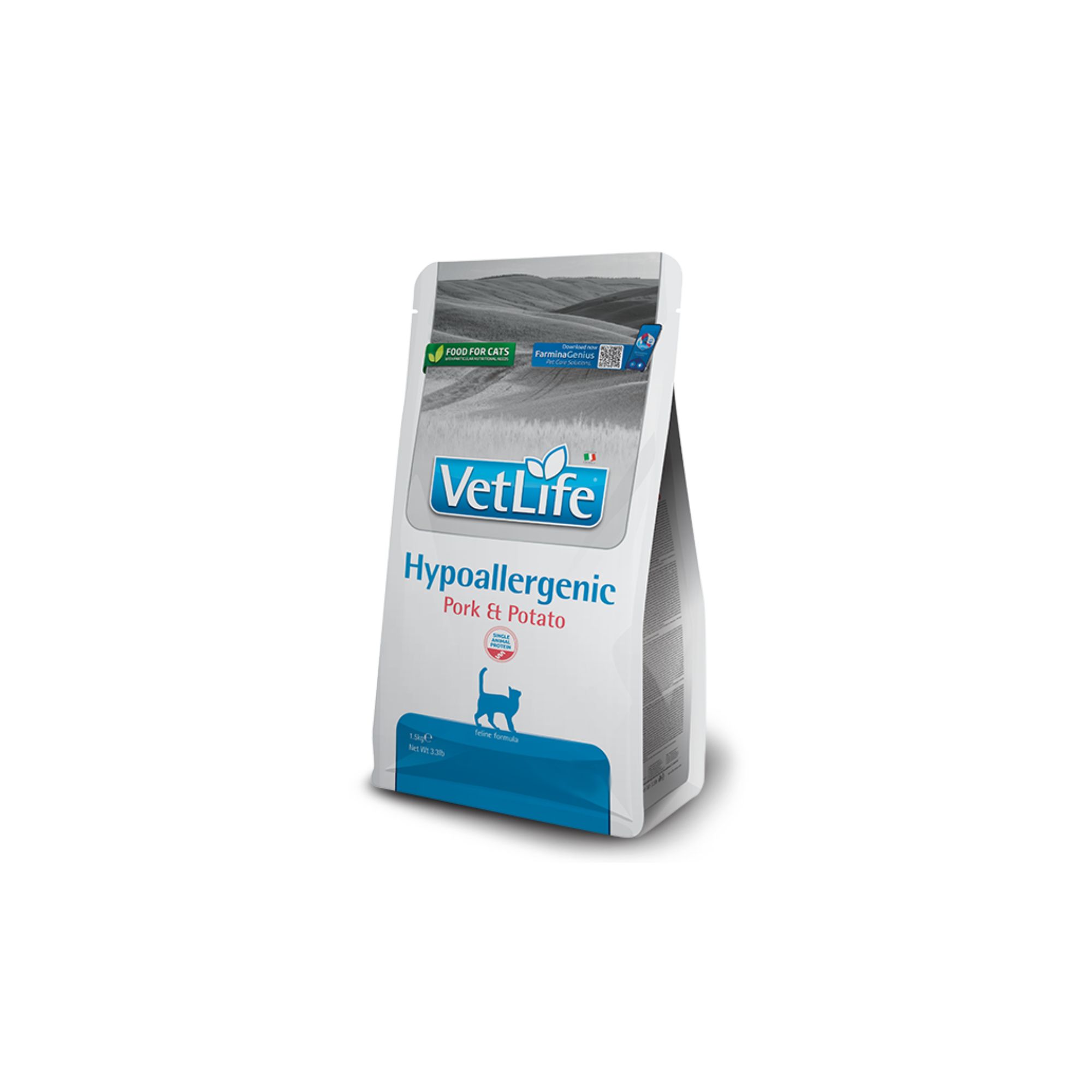 Vet Life Cat Hypoallergenic Pork
