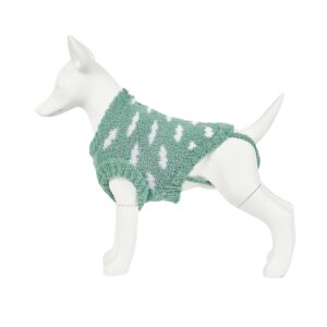 Cloudy Sweater Green зимен пуловер за куче