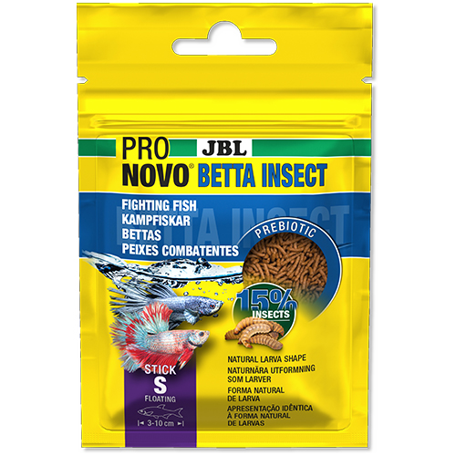 ProNovo Betta Insect S пръчици с насекоми