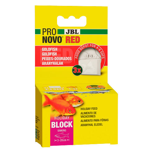 ProNovo Red Holiday блокчета за златни рибки