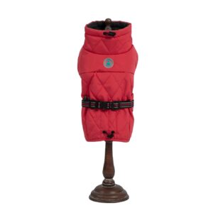 Raincoat Oymyakon Red зимно яке за куче с нагръдник
