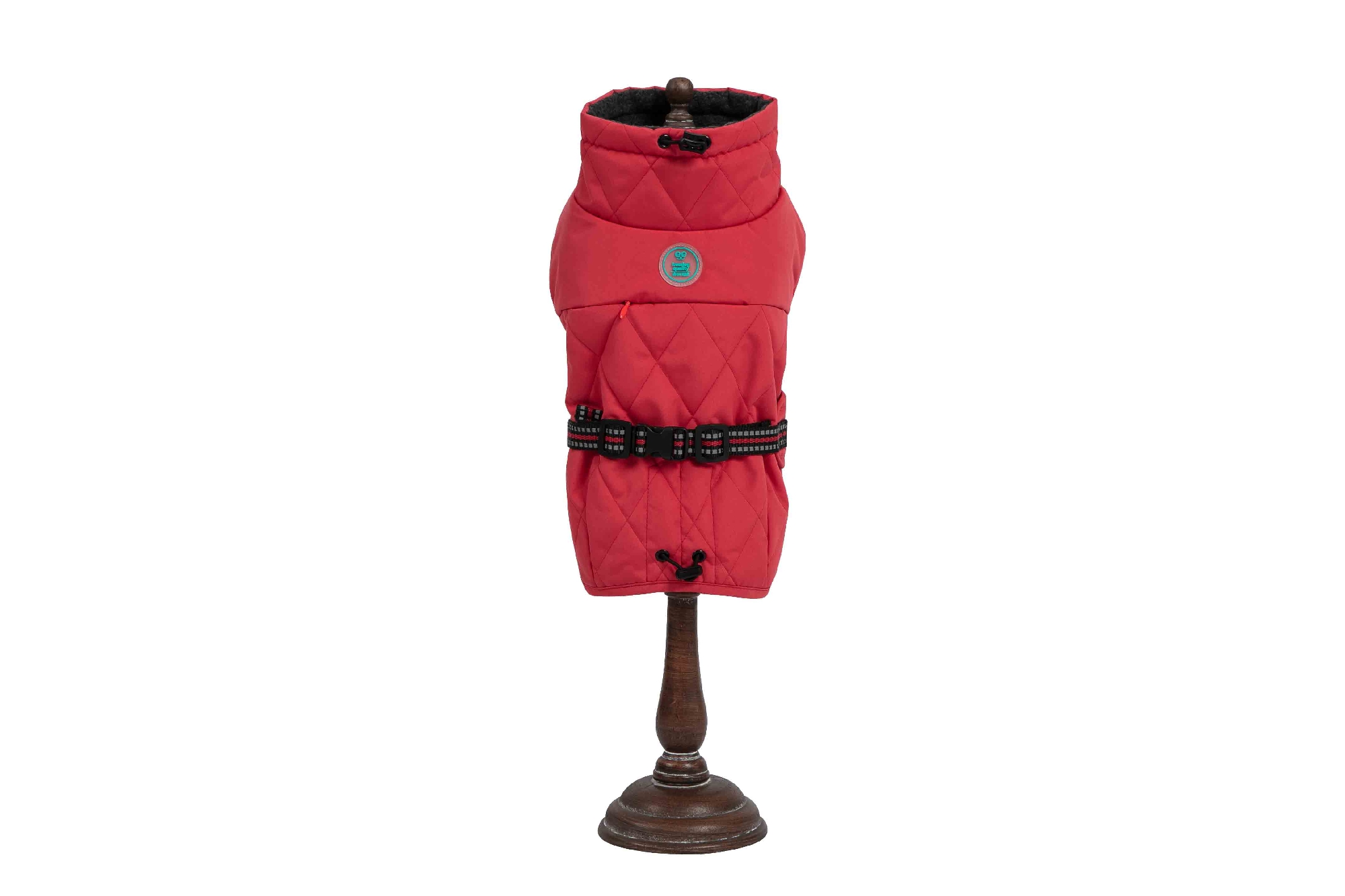 Raincoat Oymyakon Red зимно яке за куче с нагръдник